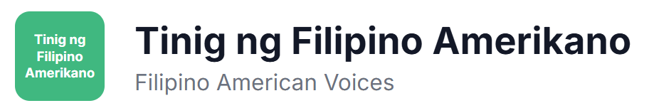 Filipino American Voices